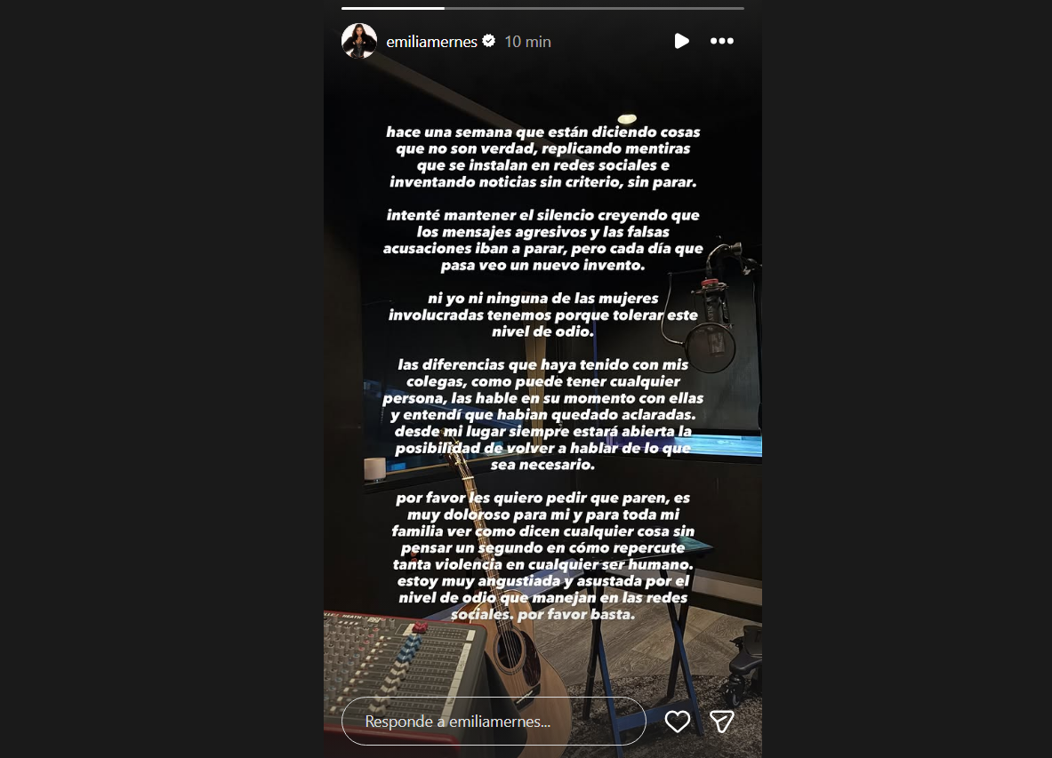 Emilia Mernes habló sobre su pelea con Tini Stoessel y María Becerra 1 Captura%20de%20pantalla%202026 03 25%20184928.png 69c45c8c7f9ac