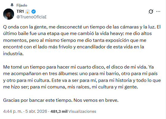 Trueno anunció la llegada de su cuarto álbum 1 Captura%20de%20pantalla%202026 04 06%20152725.png 69d3fb131a66d