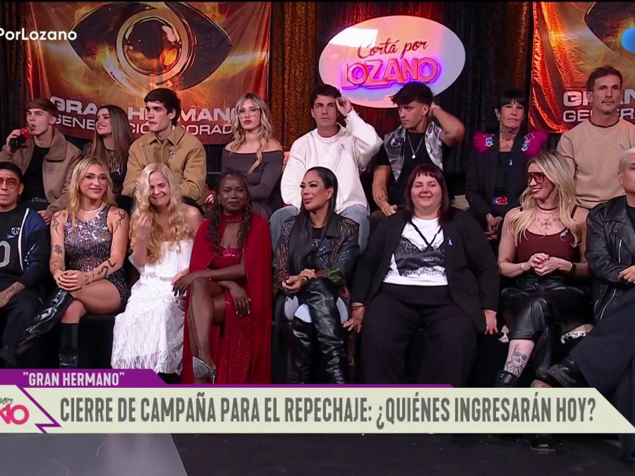 Los exparticipantes de Gran Hermano hicieron su cierre de campaña antes del repechaje