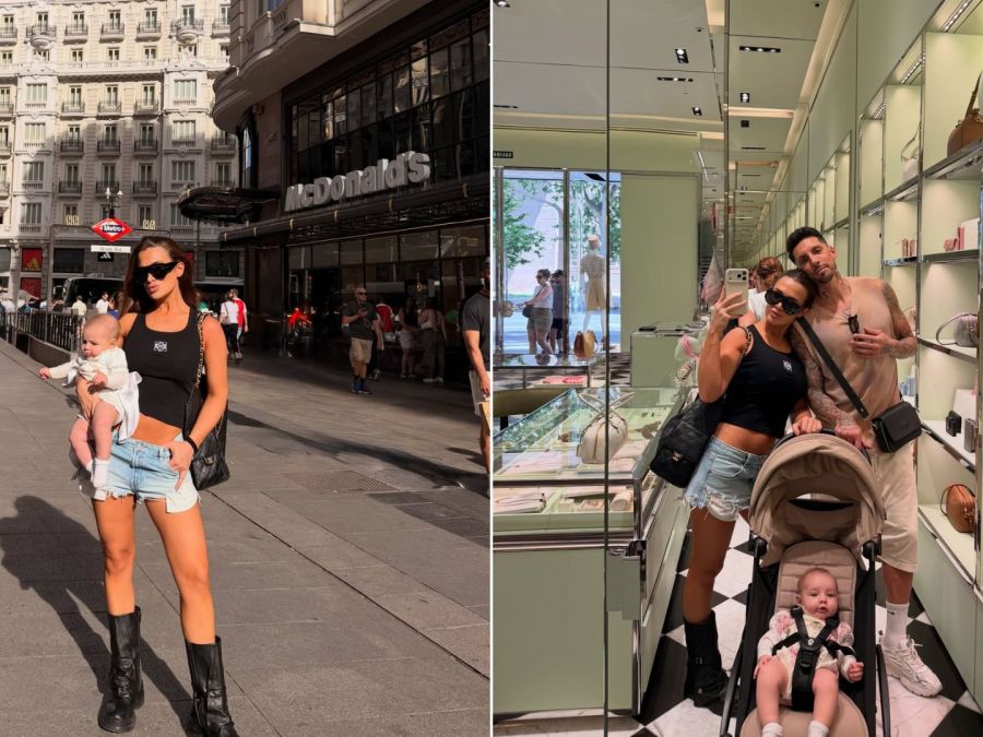 Las postales más tiernas de Cami Homs y José Sosa por las calles de Madrid