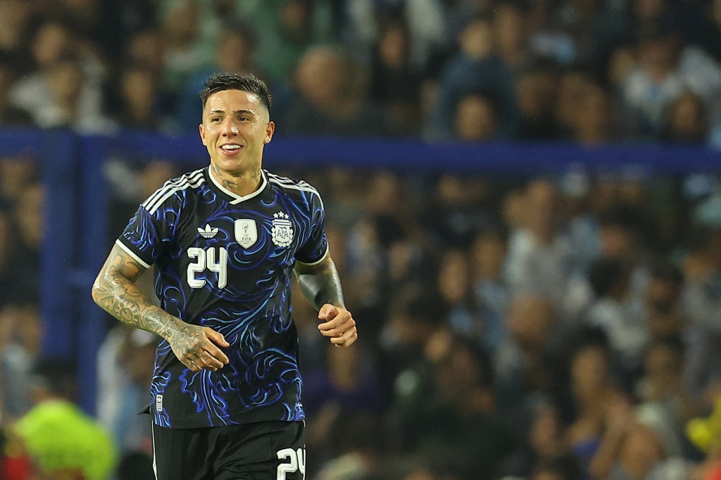 Enzo abrió el marcador con un golazo - Argentina vs Mauritania | Mejores momentos