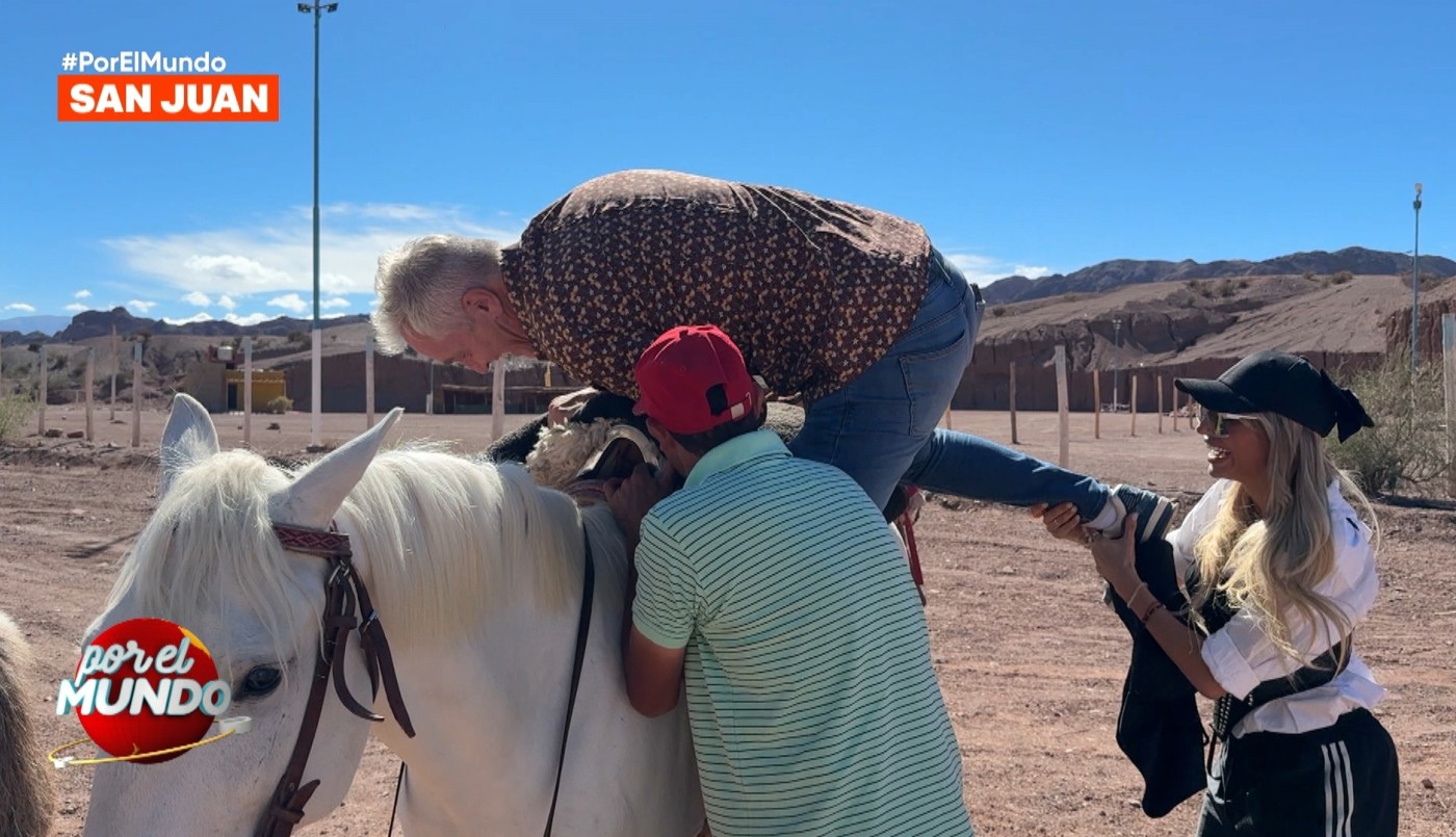 Cuidado, caballos: la torpeza de Marley llegó a San Juan | Mejores Momentos