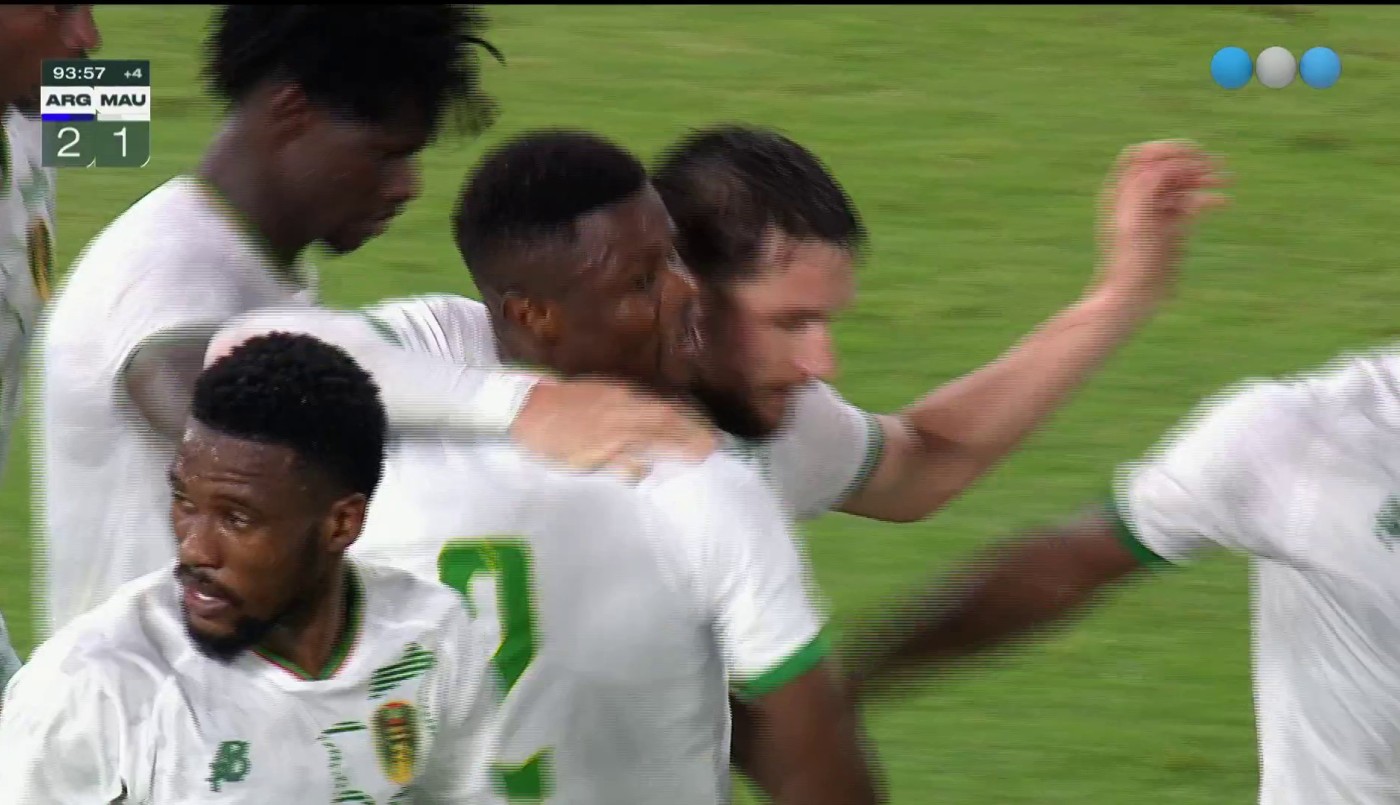 Lefort sorprendió y marcó el descuento - Argentina vs Mauritania | Mejores momentos
