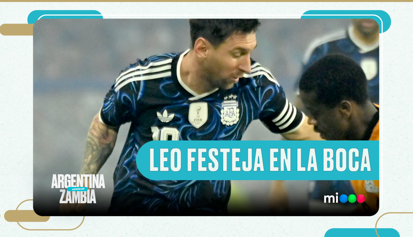 Golazo de Lionel Messi para el 2 a 0 - Argentina vs. Zambia | Mejores momentos