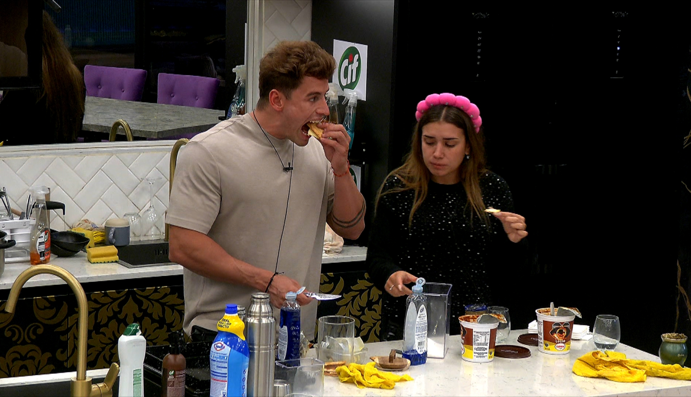 Las bromas de la casa de Gran Hermano con Manu por su hambre constante | Mejores momentos