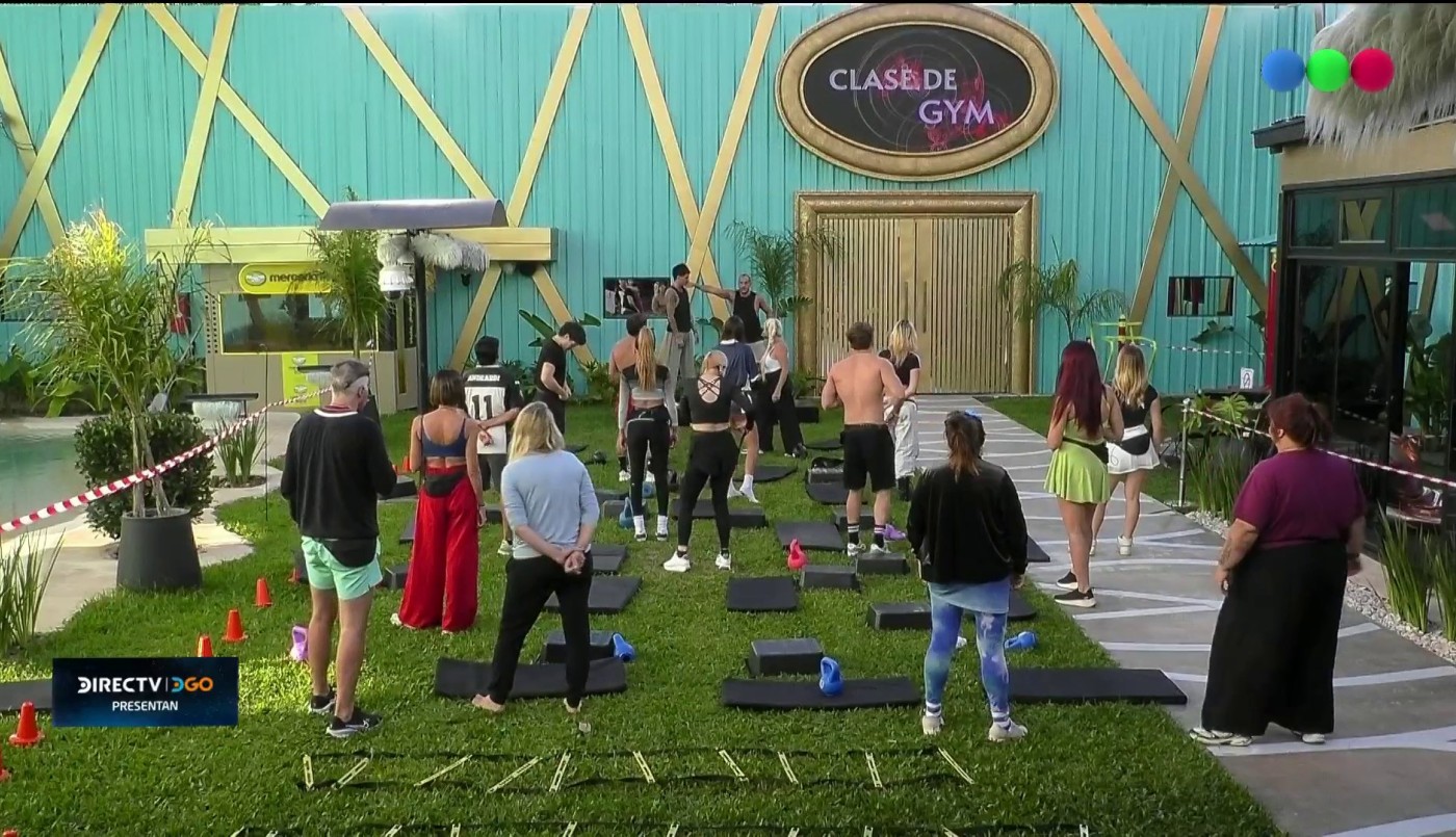 Gran Hermano reinventó el gimnasio con una actividad especial | Mejores momentos
