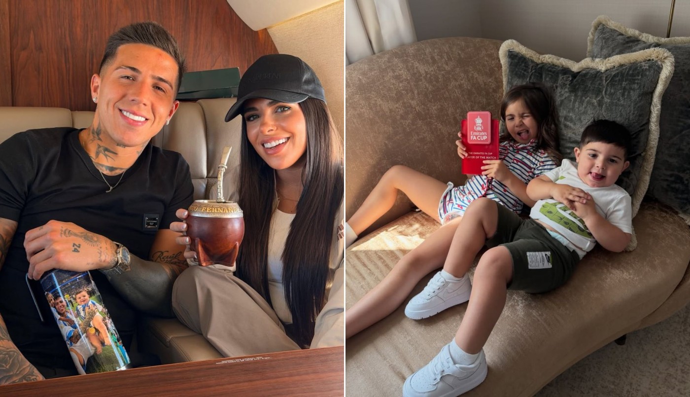 Enzo Fernández y Valu Cervantes compartieron las postales más especiales de su vida en Inglaterra | Espectáculos