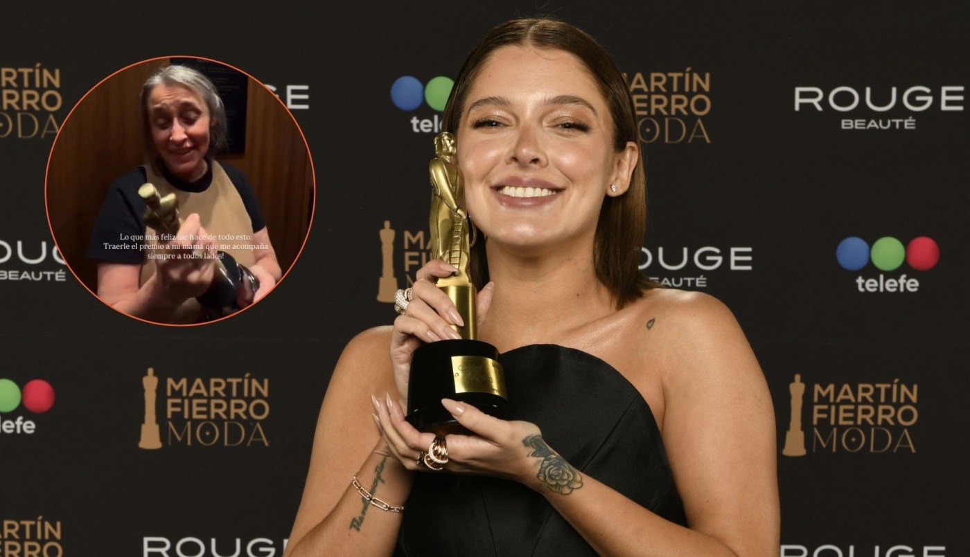 "Me hiciste lagrimear": la tierna reacción de los papás de Sofía Gonet tras ganar el Martín Fierro de la Moda | Espectáculos