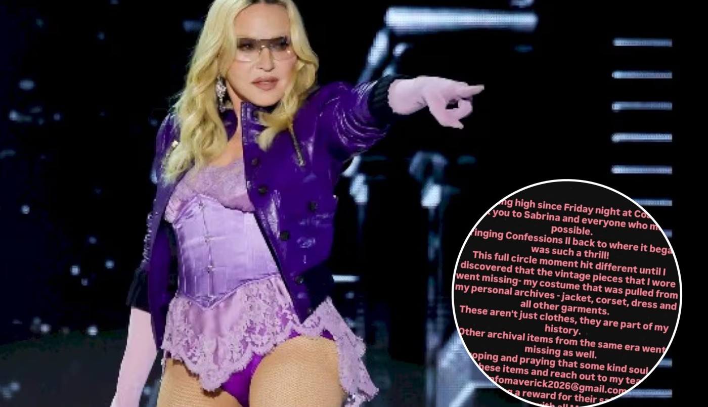 Madonna denunció que le robaron en Coachella: "No es solo ropa, es parte de mi historia" | Música