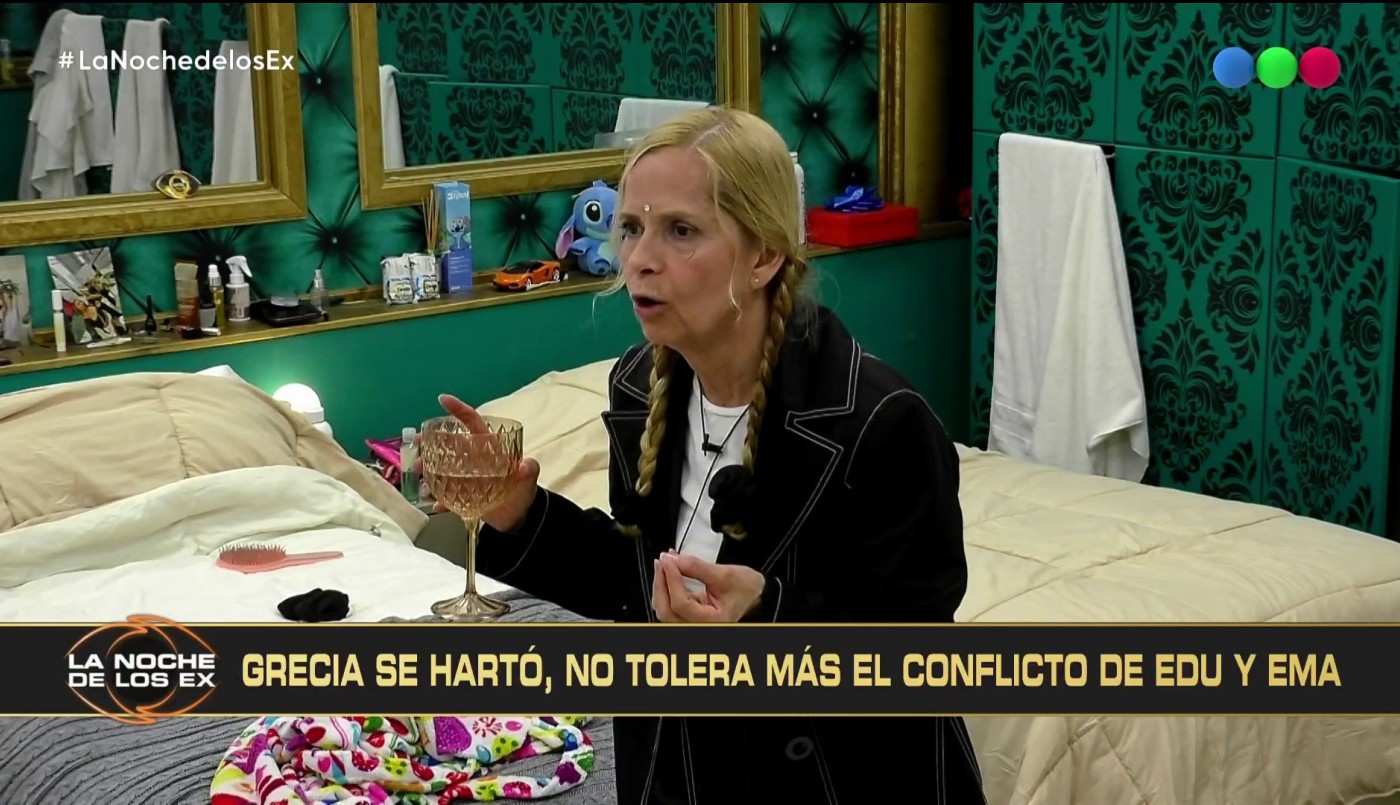 Grecia Colmenares se hartó del conflicto entre Emanuel Di Gioia y Eduardo Carrera | Mejores momentos