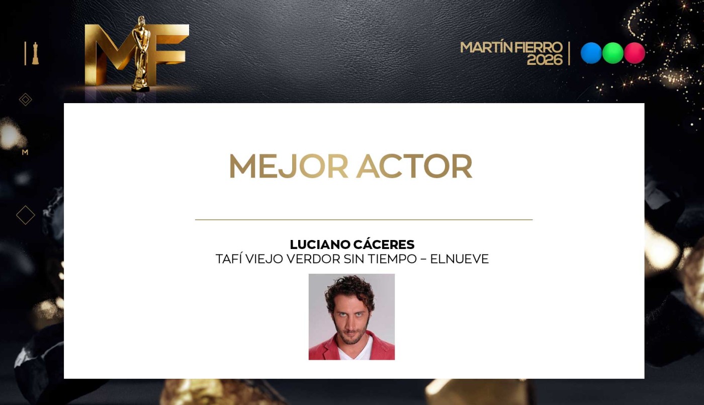 Mejor actor | Ganadores