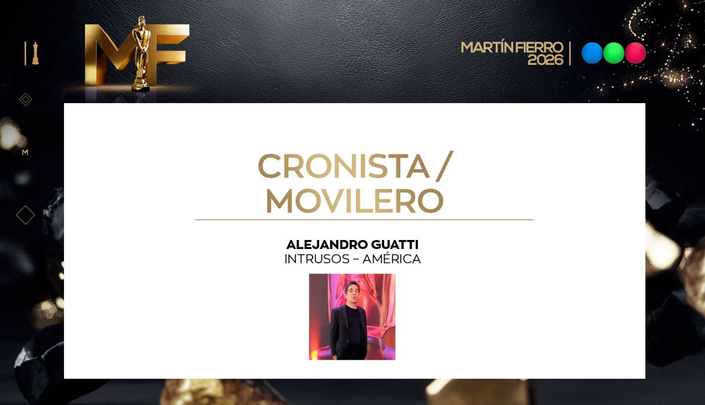 Mejor cronista/movilero | Ganadores