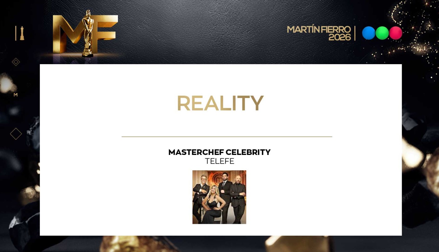 Mejor reality | Ganadores