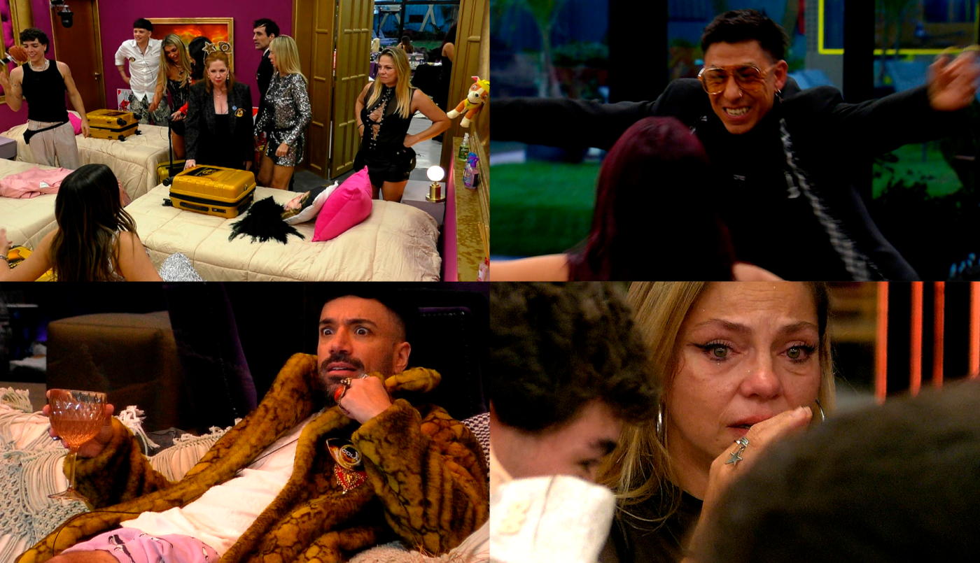 Llantos y abrazos inesperados: el shock de la casa de Gran Hermano tras el reinicio | Mejores momentos
