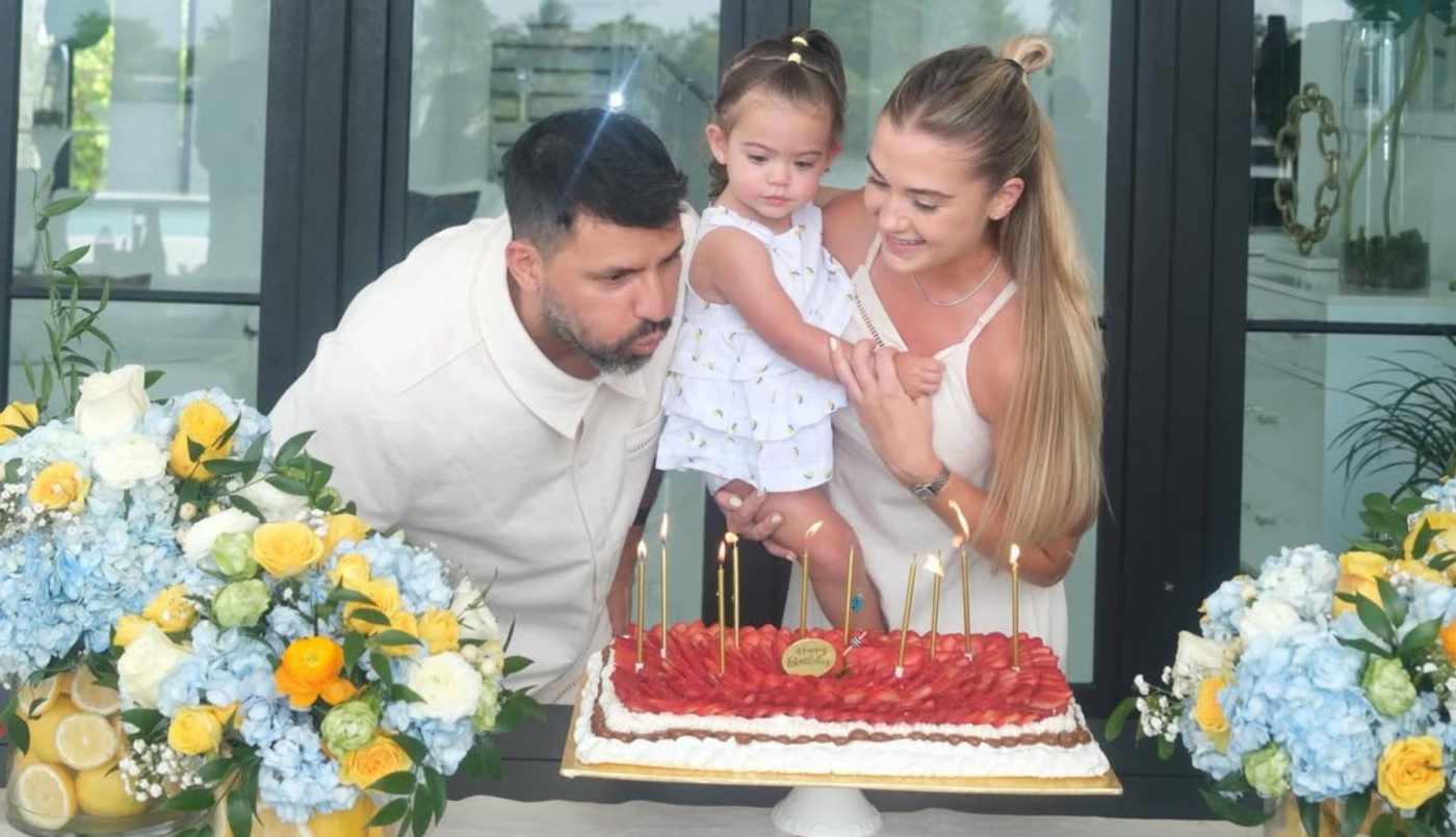 La íntima celebración del Kun Agüero: cómo fue el cumpleaños temático que le preparó Sofía Calzetti | Espectáculos