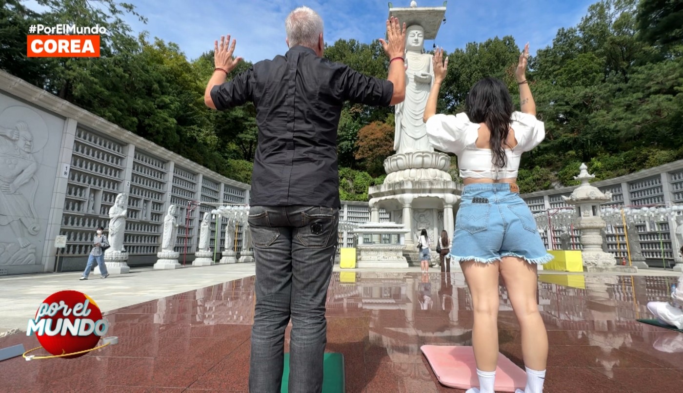 La Tora y Marley buscaron renovar sus energías en el templo Bongeunsa de Corea | Mejores Momentos