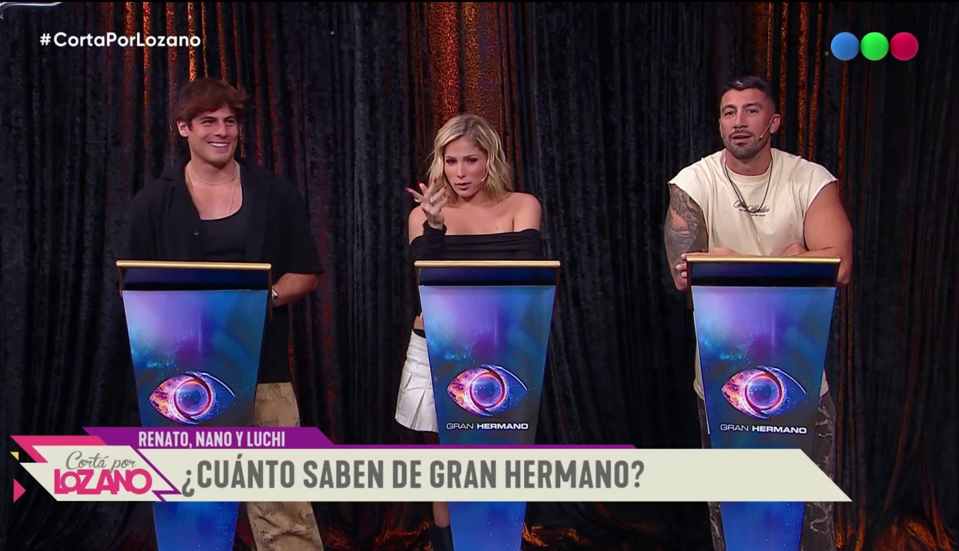 ¿Cuánto saben de Gran Hermano? Jugamos con Renato Rossini, Luchi Patrone y Nano Vaschetto | Exclusivos