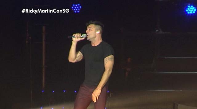 ¡Cámara exclusiva en su show! Ricky Martin canta "Vente pa´ca" | Musicales