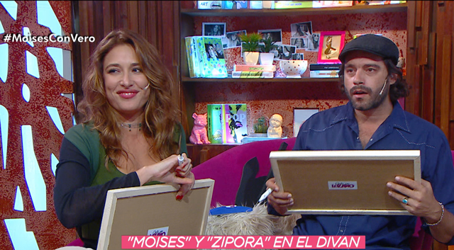 Vero puso a prueba el amor de Moisés y Zipora | El diván de Vero
