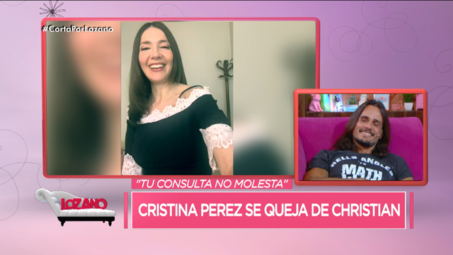 La divertida anécdota de Cristina Pérez con Christian Sancho | El diván de Vero