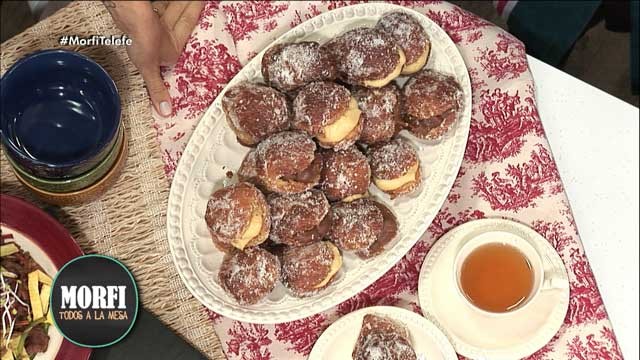 Bolas de fraile rellenas | Recetas