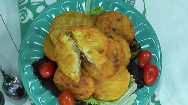 Croquetas de papas rellenas | Recetas