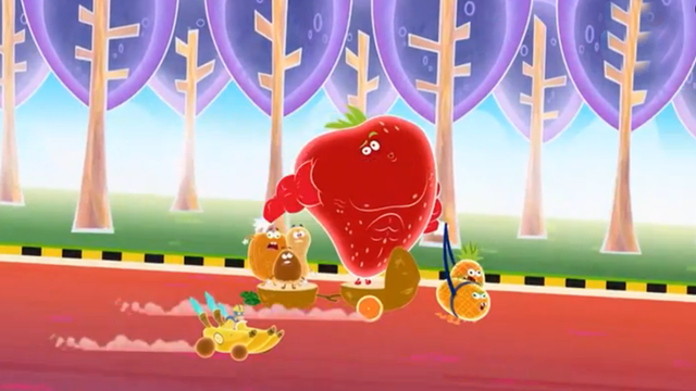 Carrera de la Frutilla Silvestre | Fresh Beat Band of Spies