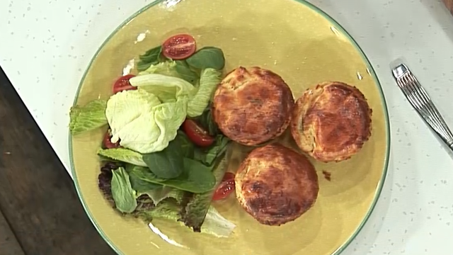 Mini muffins de papa, panceta y verdeo | Recetas