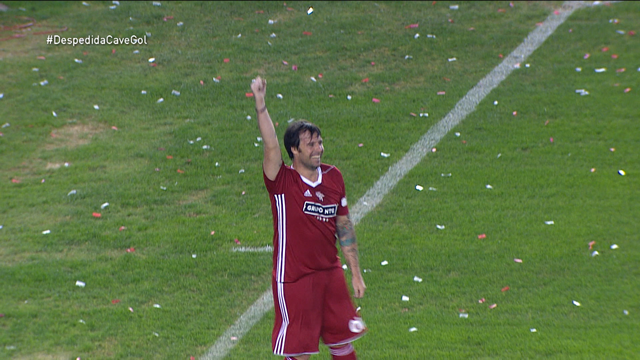 Cavenaghi se despidió a puro gol | Cavenaghi: despedida Monumental