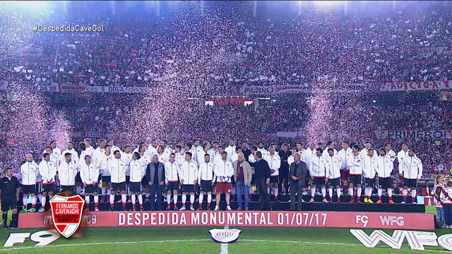 El partido despedida de Fernando Cavenaghi | Cavenaghi: despedida Monumental
