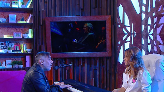 Terapia de canto con Alejandro Lerner | El diván de Vero