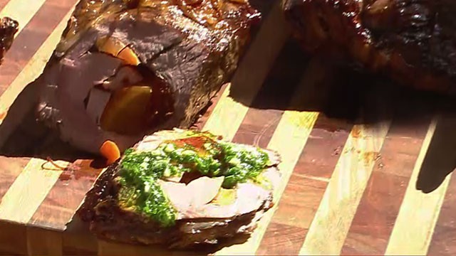 Colita de cuadril rellena con vegetales | Recetas