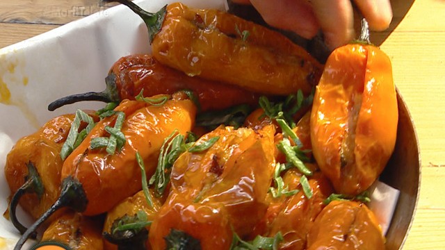 Ajíes rellenos | Recetas