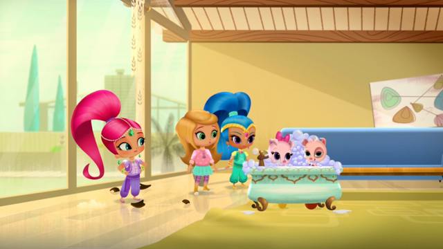 Cerditos envueltos | Shimmer y Shine