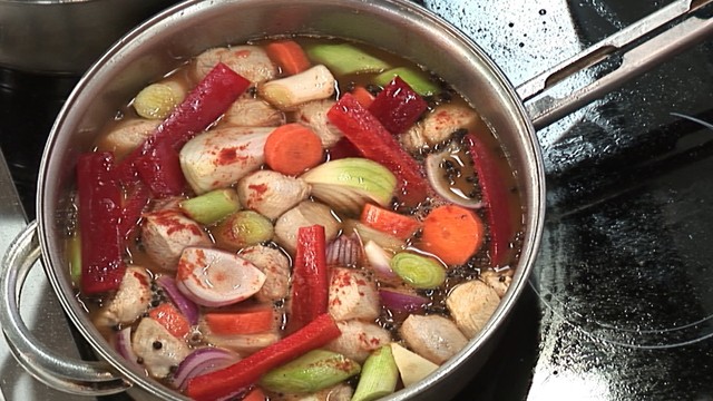 Escabeche de pollo | Recetas