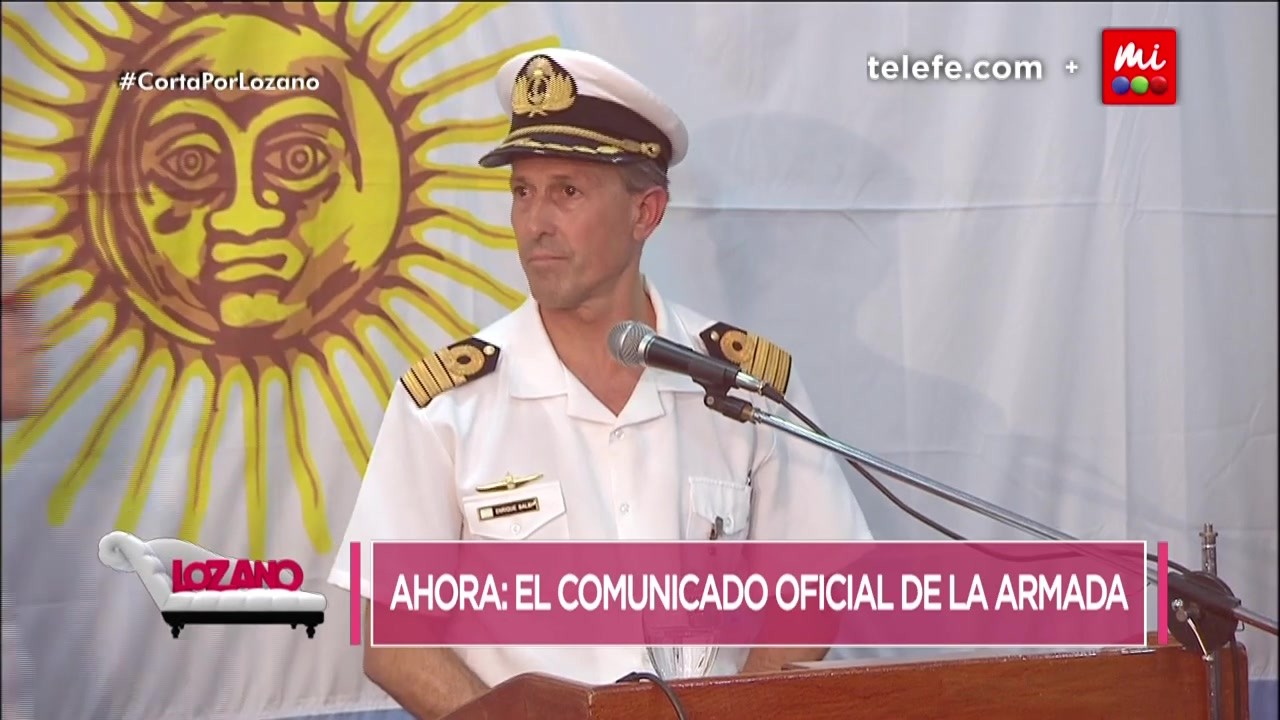 El comunicado oficial de la Armada Argentina en un día crucial | Popurrí de noticias