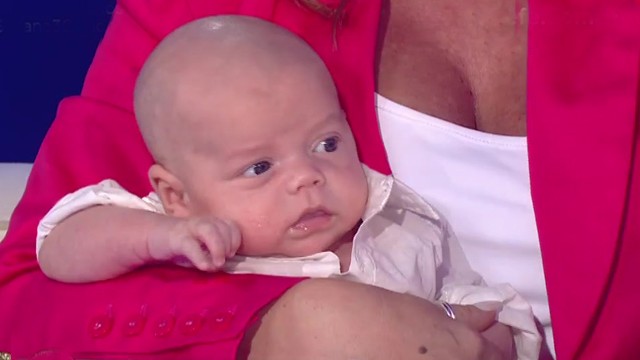 Florencia Peña presentó a su hijo Felipe | Invitados 2017