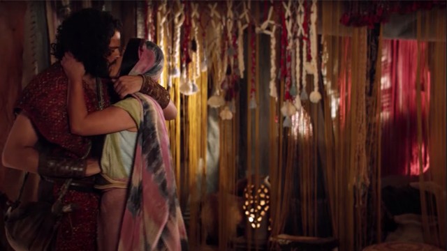 Lía descubre a Rúben y a Bilha besándose | Mejores momentos