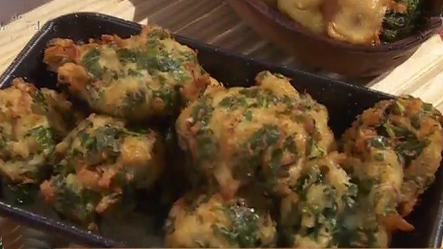 Buñuelos de pollo y espinaca | Recetas