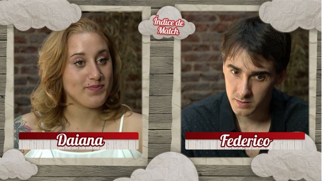 Índice de Match: Federico y Daiana | Exclusivos