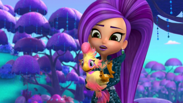 Ave Zuzu bebé | Shimmer y Shine