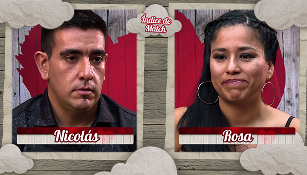Índice de Match: Rosa y Nicolás | Exclusivos