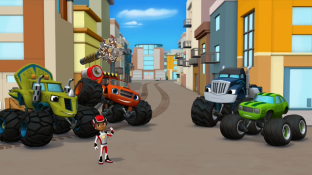 Caída de clavos | Noggin: Blaze and The Monsters Machine