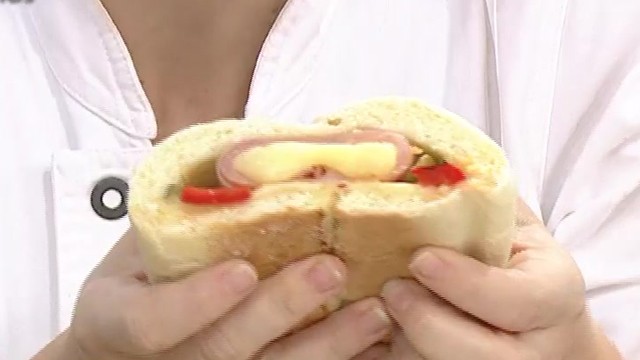 Pan casero y relleno | Recetitas