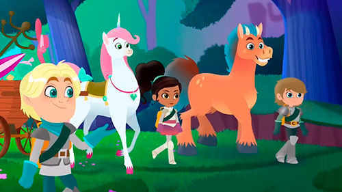 La primera insígnia de Caballeros Exploradores de Garret | Nick Jr.