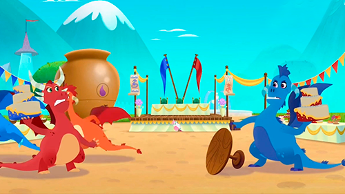 Una paste lastrophe de dragones | Nick Jr.