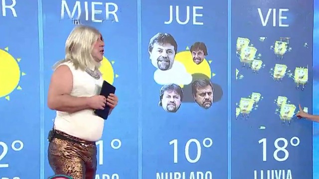 La Tía de Pérez le pone el pecho al Huracán Florence | Mejores momentos