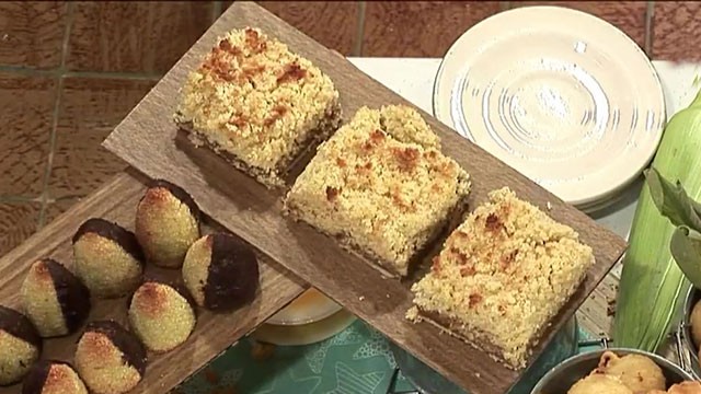 Cuadraditos de coco | Recetas