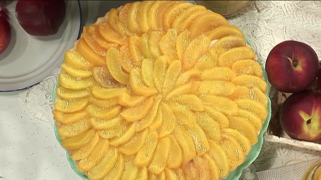Tarta fresca de duraznos | Recetas