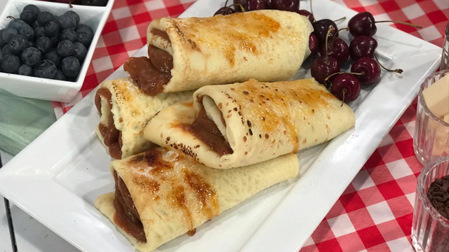 Panqueques flambeados | Recetas
